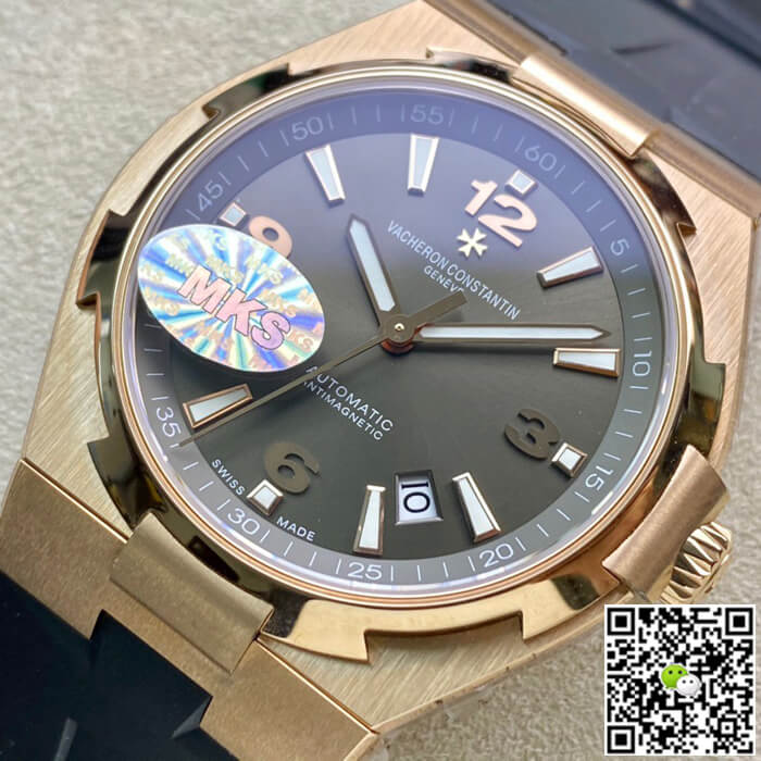 Replica Vacheron C0nstan1n Overseas 42MM 1:1 Best Edition MKS Factory Rose Gold