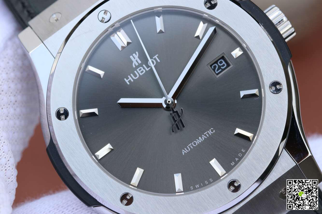 Replica Hublot Classic Fusion 511.NX.7071.LR 1:1 Best Edition JJ Factory Titanium Metal