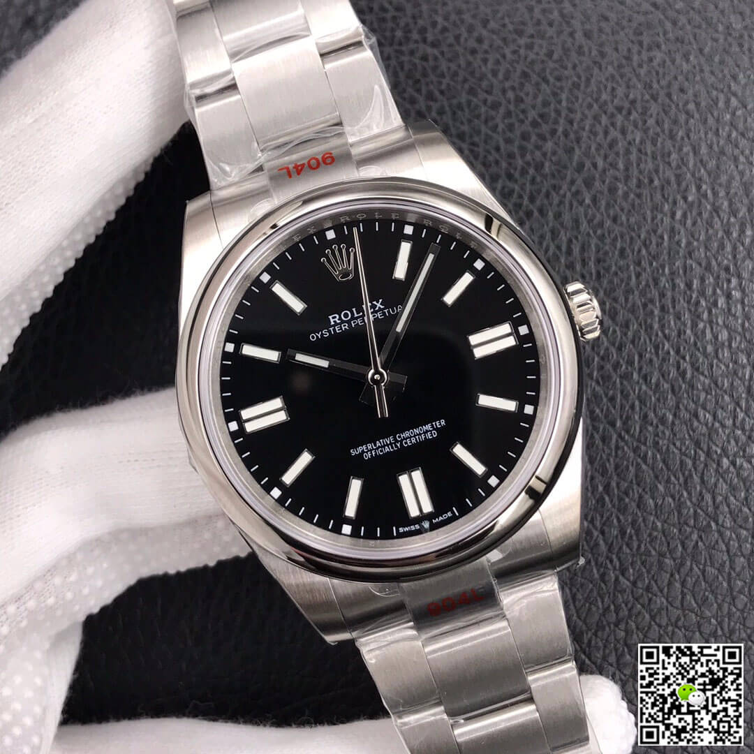 Replica R01ex Oyster Perpetual M124300-0002 41MM 1:1 Best Edition EW Factory Stainless Steel