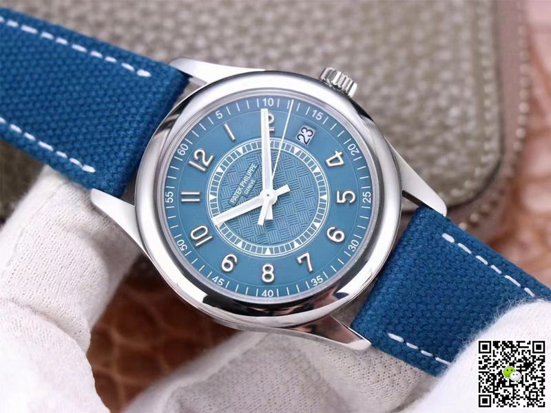 Replica Pat*k Phi1i*pe Calatrava 6007A-001 1:1 Best Edition ZF Factory Blue Dial