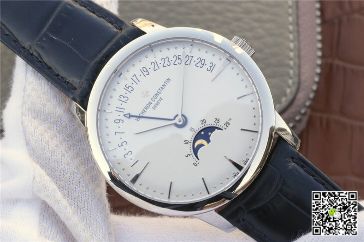 Vacheron C0nstan1n Replica Patrimony 4010U/000G-B330 1:1 Best Edition GS Factory White Dial