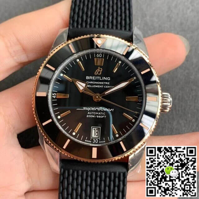 Breitling Replica S*perocean Heritage UB2010121B1S1 1:1 Best Edition GF Factory Rose Gold