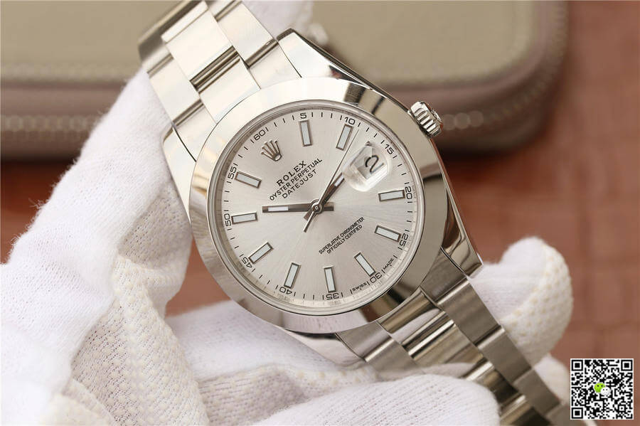 Replica R01ex Datejust M126300-0005 1:1 Best Edition EW Factory White Dial
