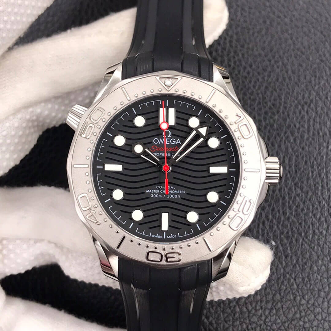 Replica 0me*ga Seamaster Diver 300M 210.32.42.20.01.002 1:1 Best Edition VS Factory Black Dial