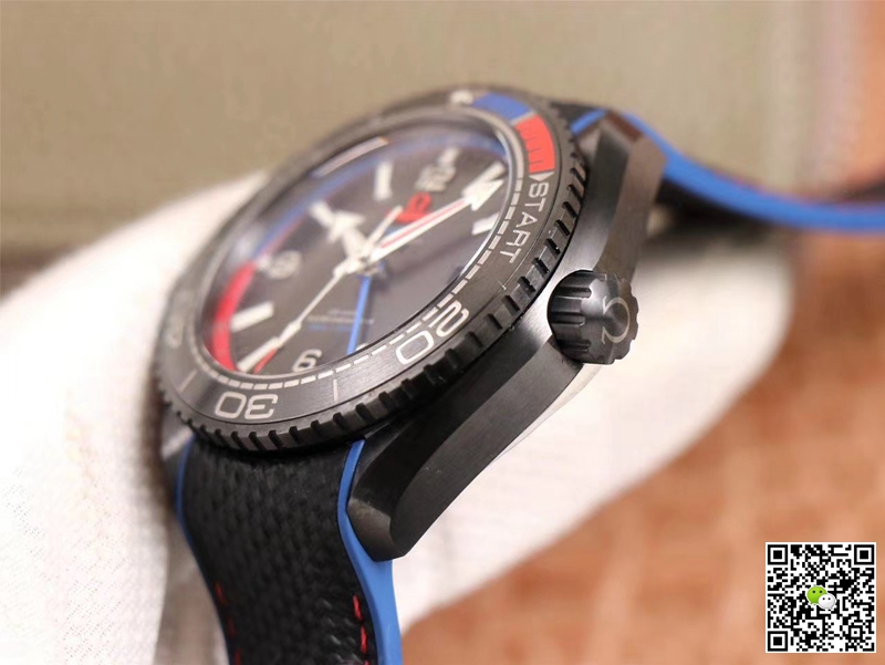 Replica 0me*ga Seamaster 215.92.46.22.01.004 1:1 Best Edition VS Factory Black Dial Swiss ETA8906