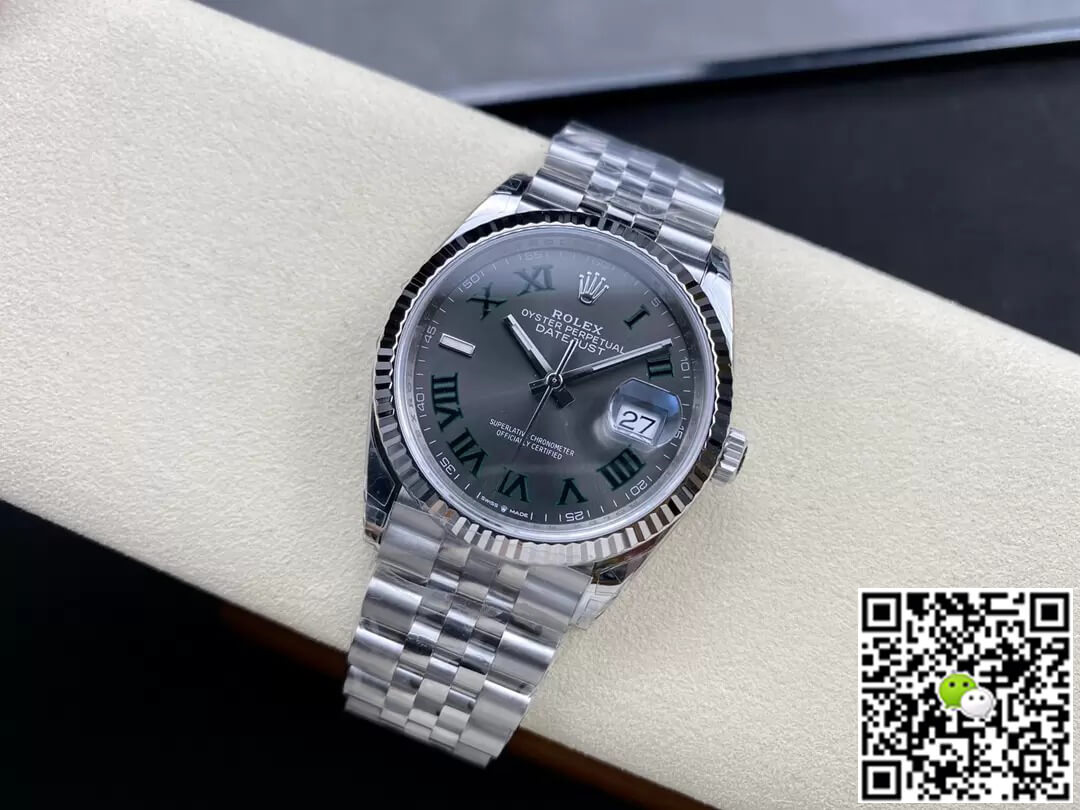 Replica R01ex Datejust M126234-0045 36MM 1:1 Best Edition VS Factory Gray Dial