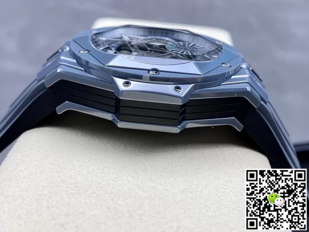 Replica Hublot Big Bang Sang Bleu II 418.FX.8007.RX.MXM21 1:1 Best Edition BB Factory Gray Ceramic