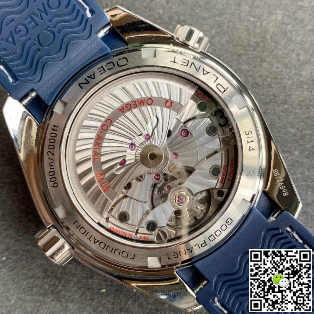 Replica 0me*ga Seamaster 232.32.44.22.03.001 1:1 Best Edition VS Factory Blue Dial