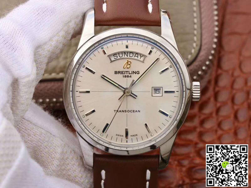 Breitling Replica Transocean Day   Date A4531012/G751/437X/A20BA.1 1:1 Best Edition Swiss ETA2836 White Dial
