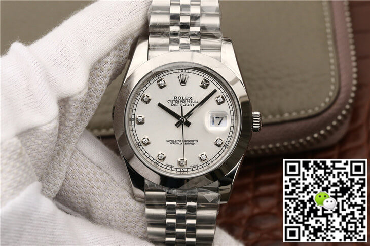 Replica R01ex Datejust M126300 1:1 Best Edition EW Factory D1am0nd-set Dial