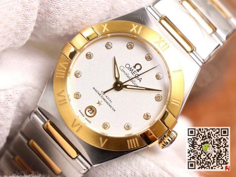 Replica 0me*ga Constellation 131.20.29.20.52.002 1:1 Best Edition 3S Factory V5 White Dial Swiss NH05