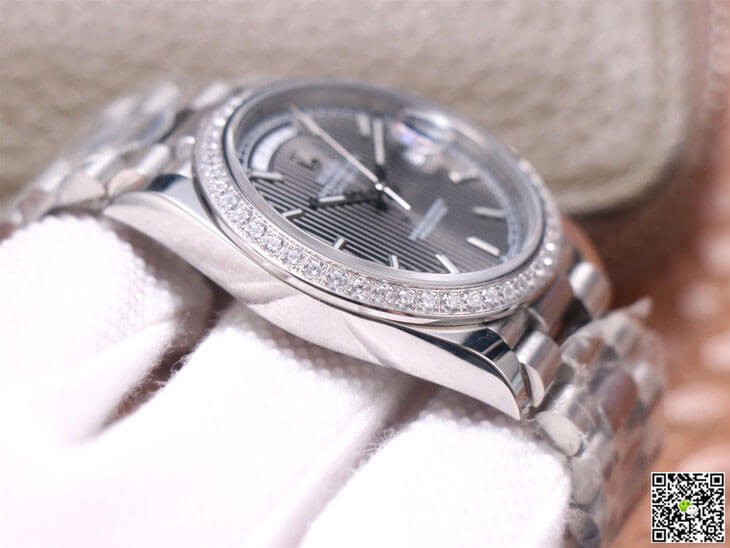 Replica R01ex Day Date M228349RBR-0008 1:1 Best Edition EW Factory Grey Dial