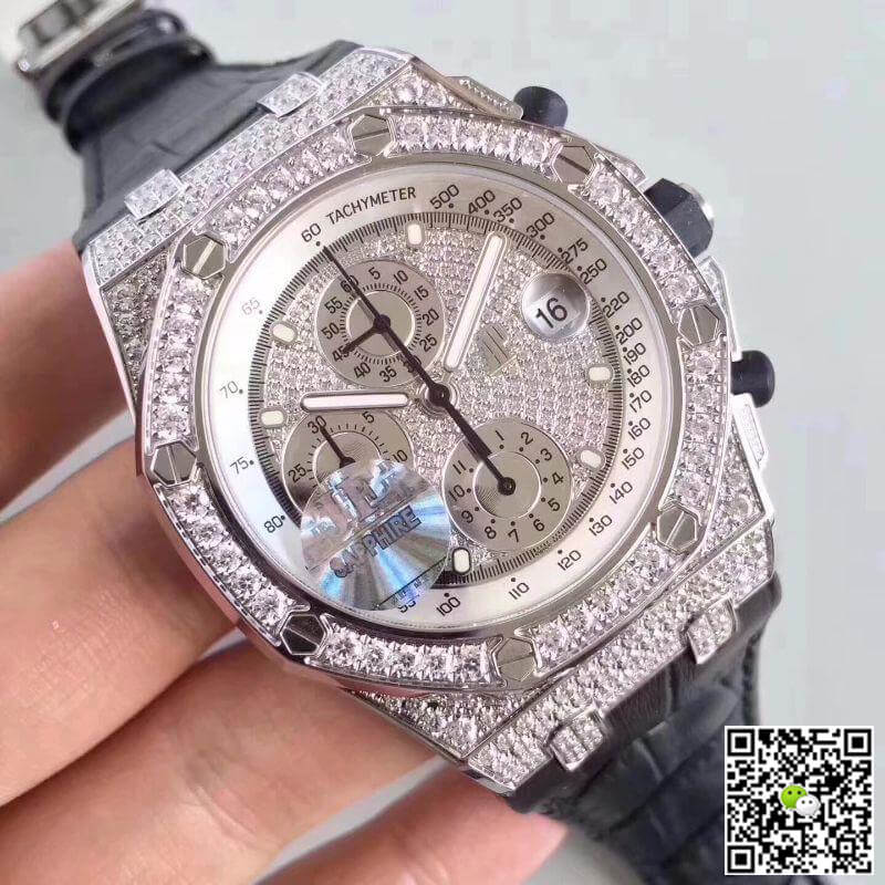 Replica Audemars P1g*et Royal Oak Offshore 26067BC.ZZ.D002CR.01 JF Factory 1:1 Best Edition Swiss ETA7750