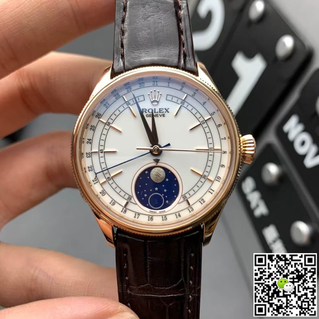 Replica R01ex Cellini M50535-0002 1:1 Best Edition KZ Factory White Dial