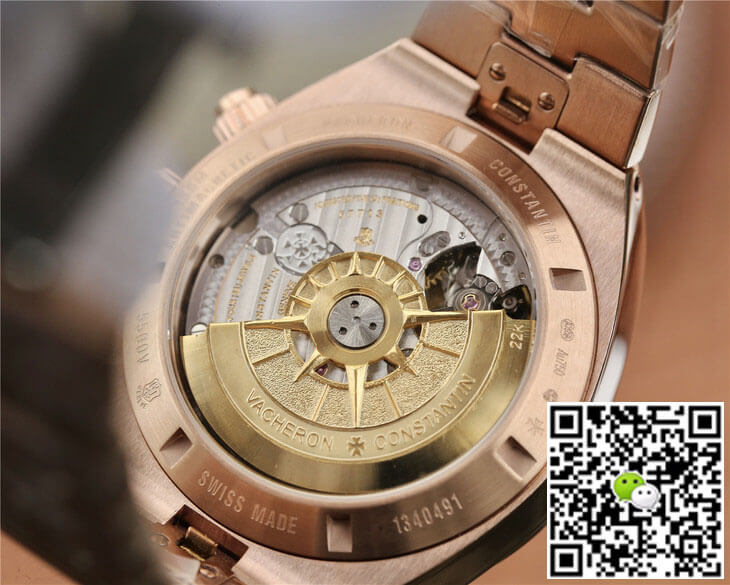 Replica Vacheron C0nstan1n Overseas 5500V/000R-B074 1:1 Best Edition 8F Factory Rose Gold