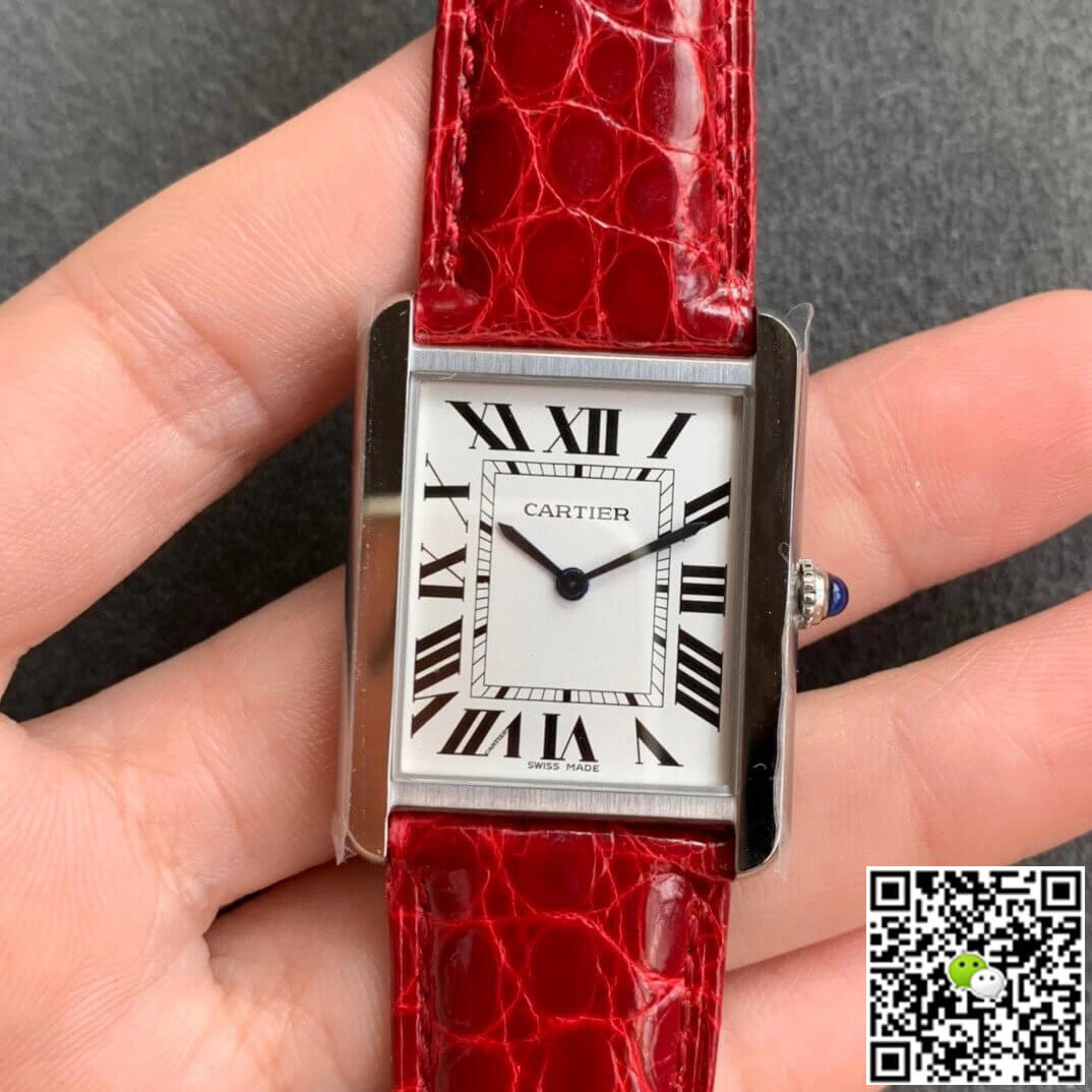 Replica Ca*t1er Tank W5200005 1:1 Best Edition K11 Factory White Dial