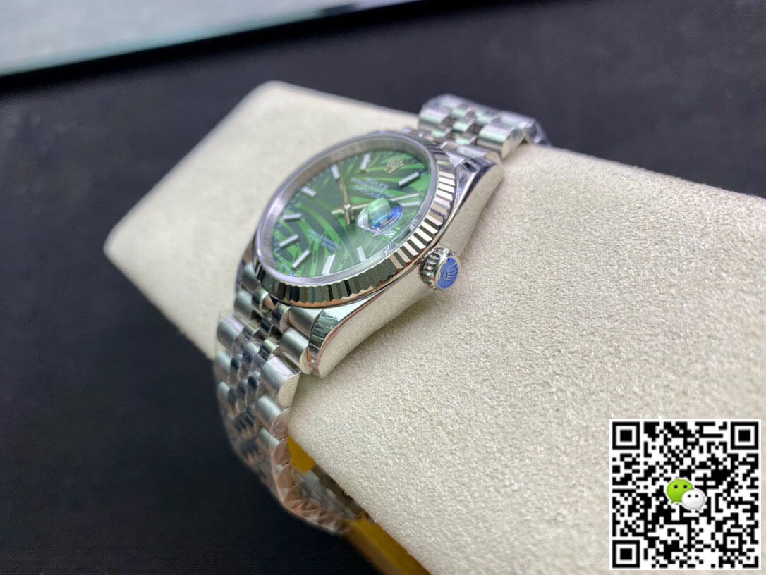 Replica R01ex Datejust M126234-0047 1:1 Best Edition EW Factory Olive Green Dial