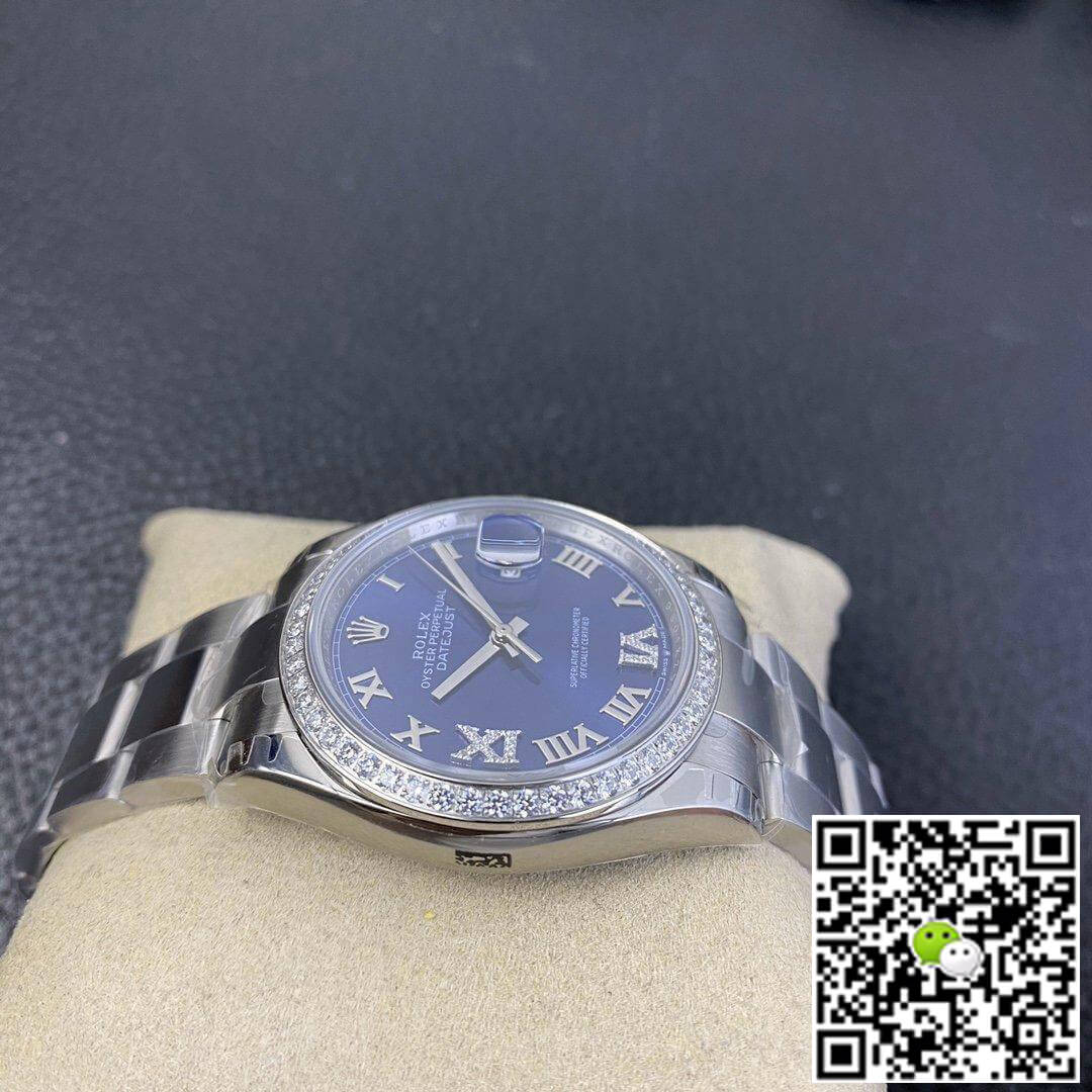 Replica R01ex Datejust M126284RBR 1:1 Best Edition EW Factory Blue Dial