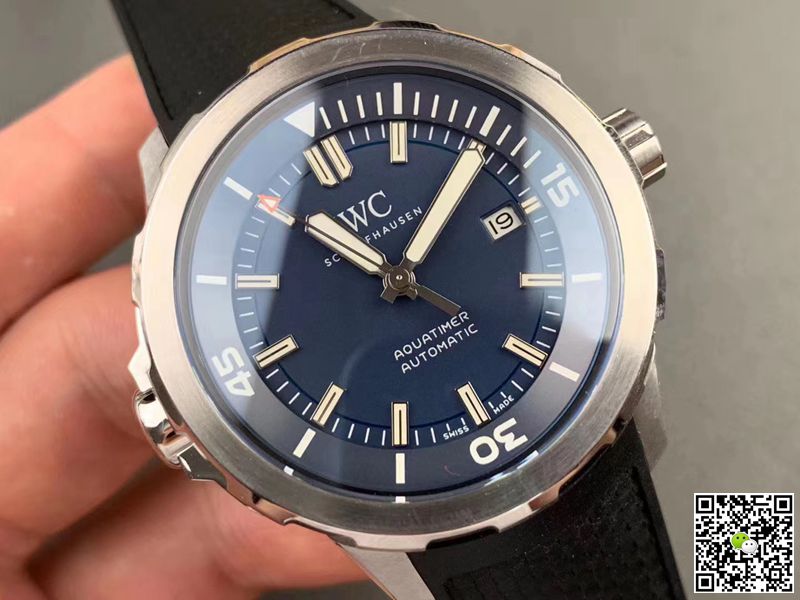 Replica IWC Aquatimer IW329005 1:1 Best Edition V6 Factory Blue Dial Swiss ETA9015