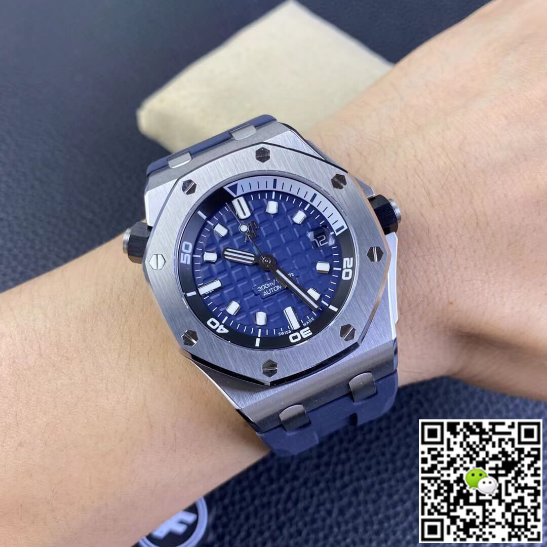 Replica Audemars P1g*et Royal Oak Offshore 15720ST.OO.A027CA.01 1:1 Best Edition ZF Factory Blue Dial