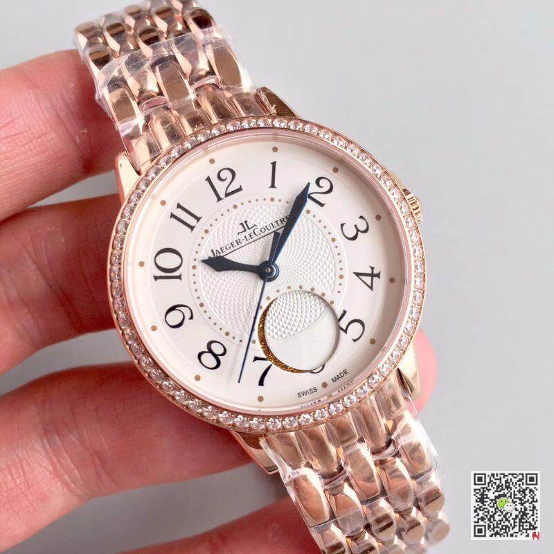 Jaeger Lecoultre Replica Rendez-Vous 3612420 1:1 Best Edition Swiss ETA898A/1 rosegold