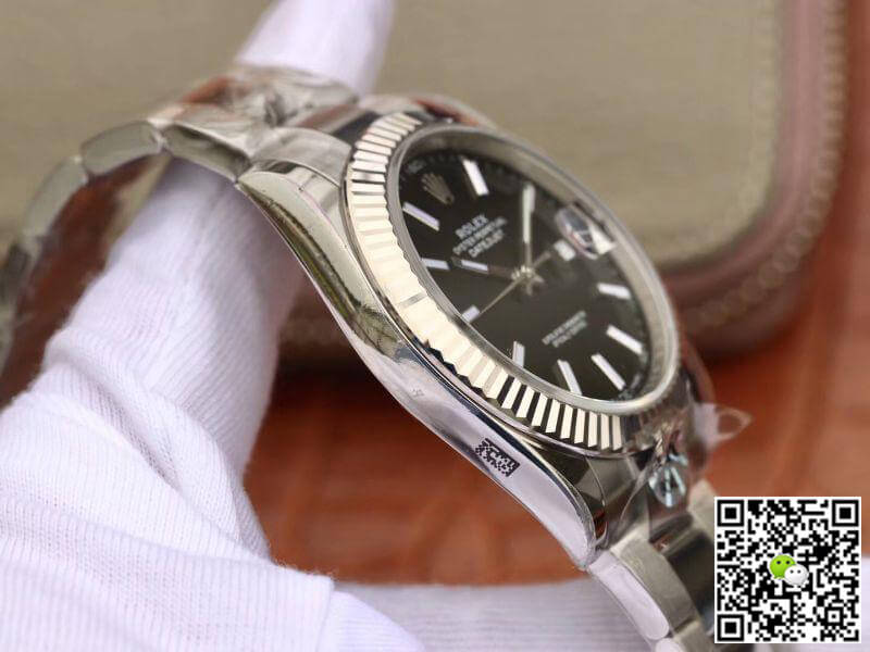 Replica R01ex Datejust 126334 41mm Men Watches 1:1 Best Edition Black Dial