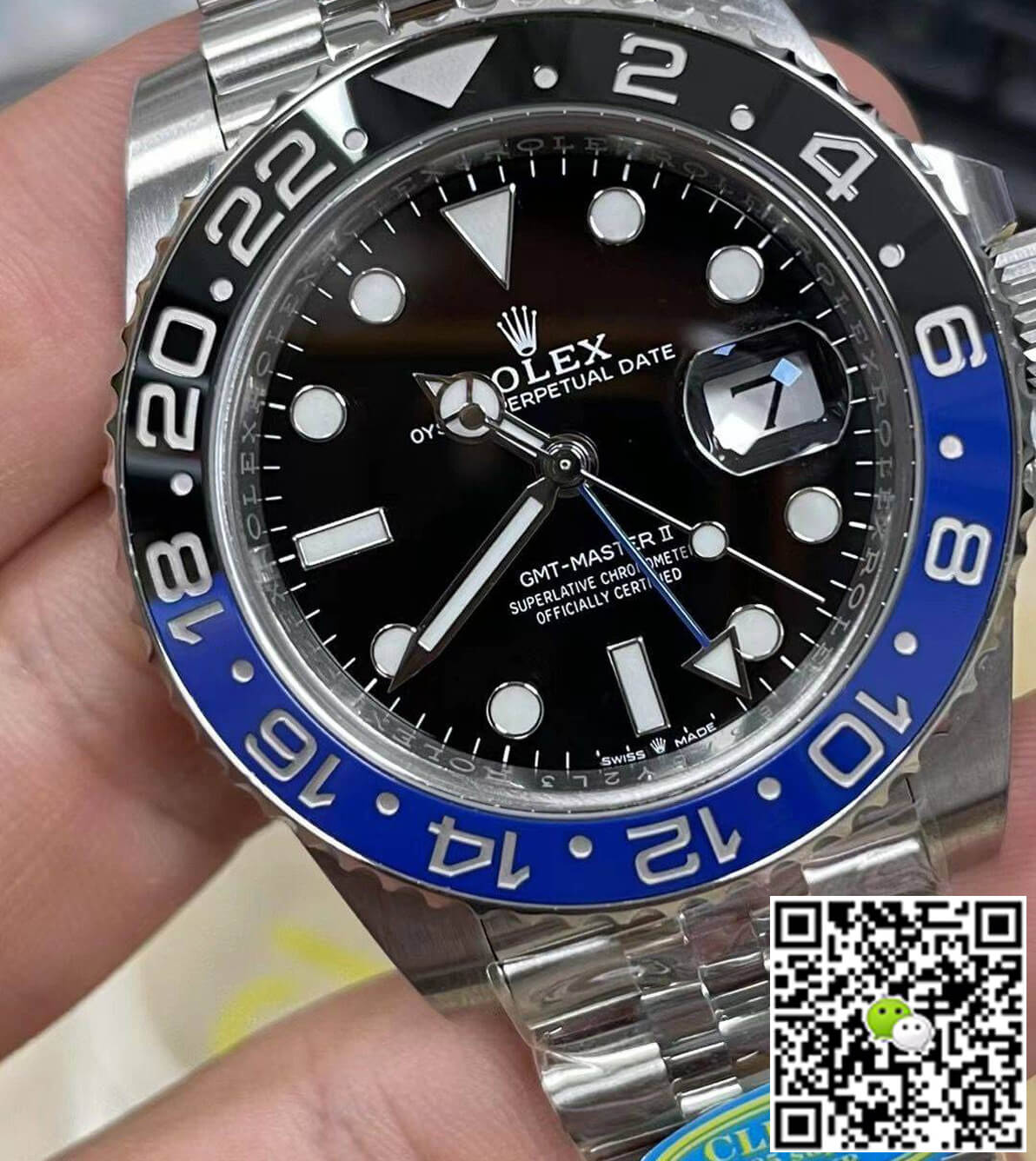 Replica R01ex GMT Master II M126710BLNR-0002 1:1 Best Edition Clean Factory V2 Black Dial