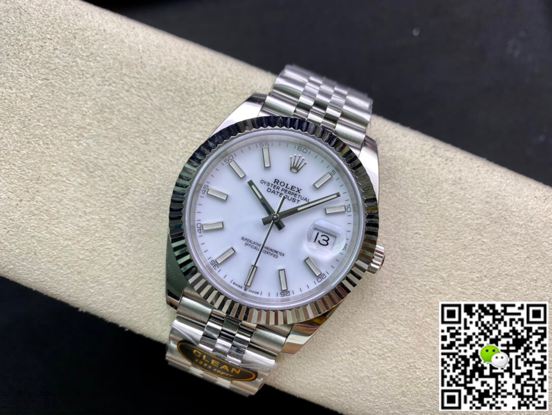 Replica R01ex Datejust M126334-0010 1:1 Best Edition Clean Factory White Dial