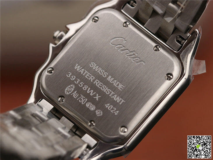 Replica Panthere De Ca*t1er W4PN0008 1:1 Best Edition GF Factory D1am0nd Silver Dial