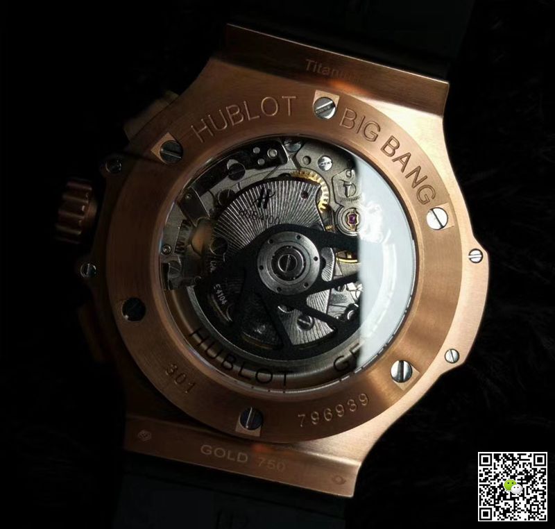 Replica Hublot Big Bang 301.PX.1180.RX.1104 1:1 Best Edition V6 Factory Rose Gold D1am0nd Swiss HUB4100