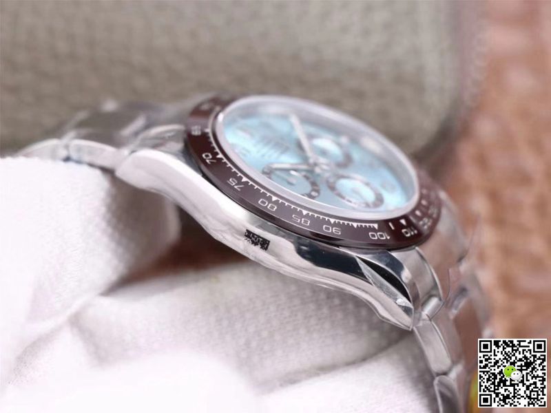 R01ex Daytona Replica M116506-0004 1:1 Best Edition Noob Factory Blue Dial Swiss ETA4130