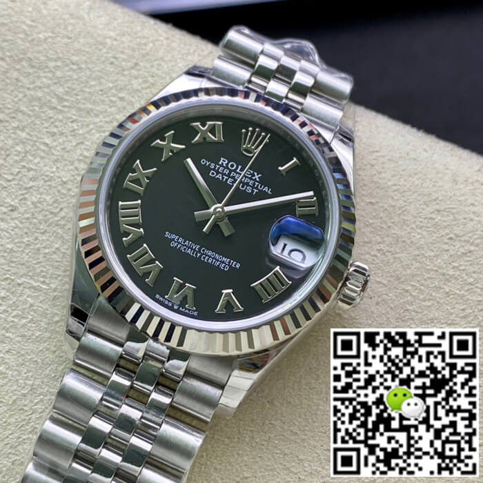 Replica R01ex Datejust M278274-0002 31MM 1:1 Best Edition EW Factory Black Dial