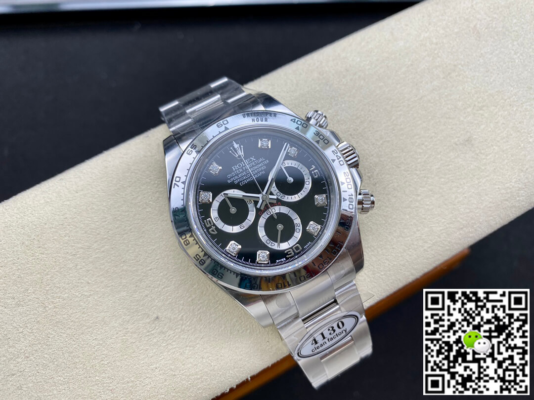 Replica R01ex Cosmograph Daytona M116509-0055 1:1 Best Edition Clean Factory D1am0nd Dial