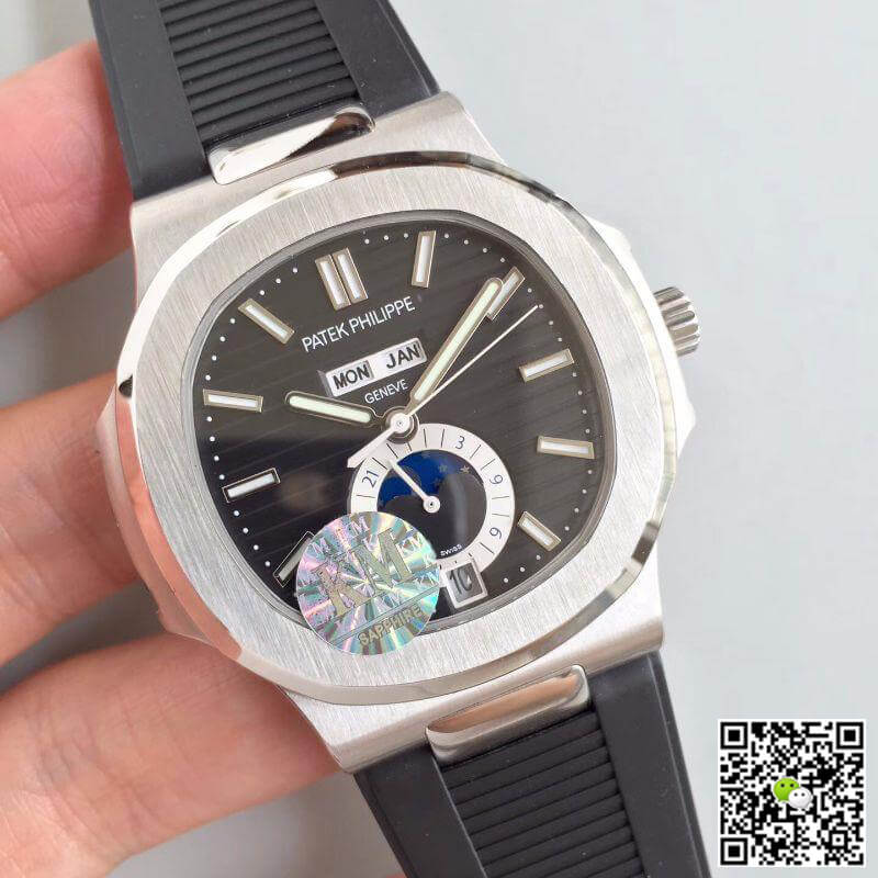 Pat*k Phi1i*pe Replica Nautilus 5726A-001 KM Factory 1:1 Best Edition Swiss ETA 324A