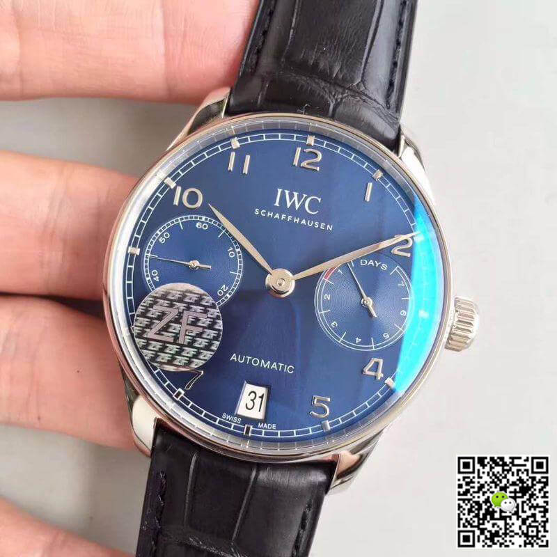IWC Replica Portuguese IW500703 ZF Factory Mechanical Watches 1:1 Best Edition Swiss ETA52010