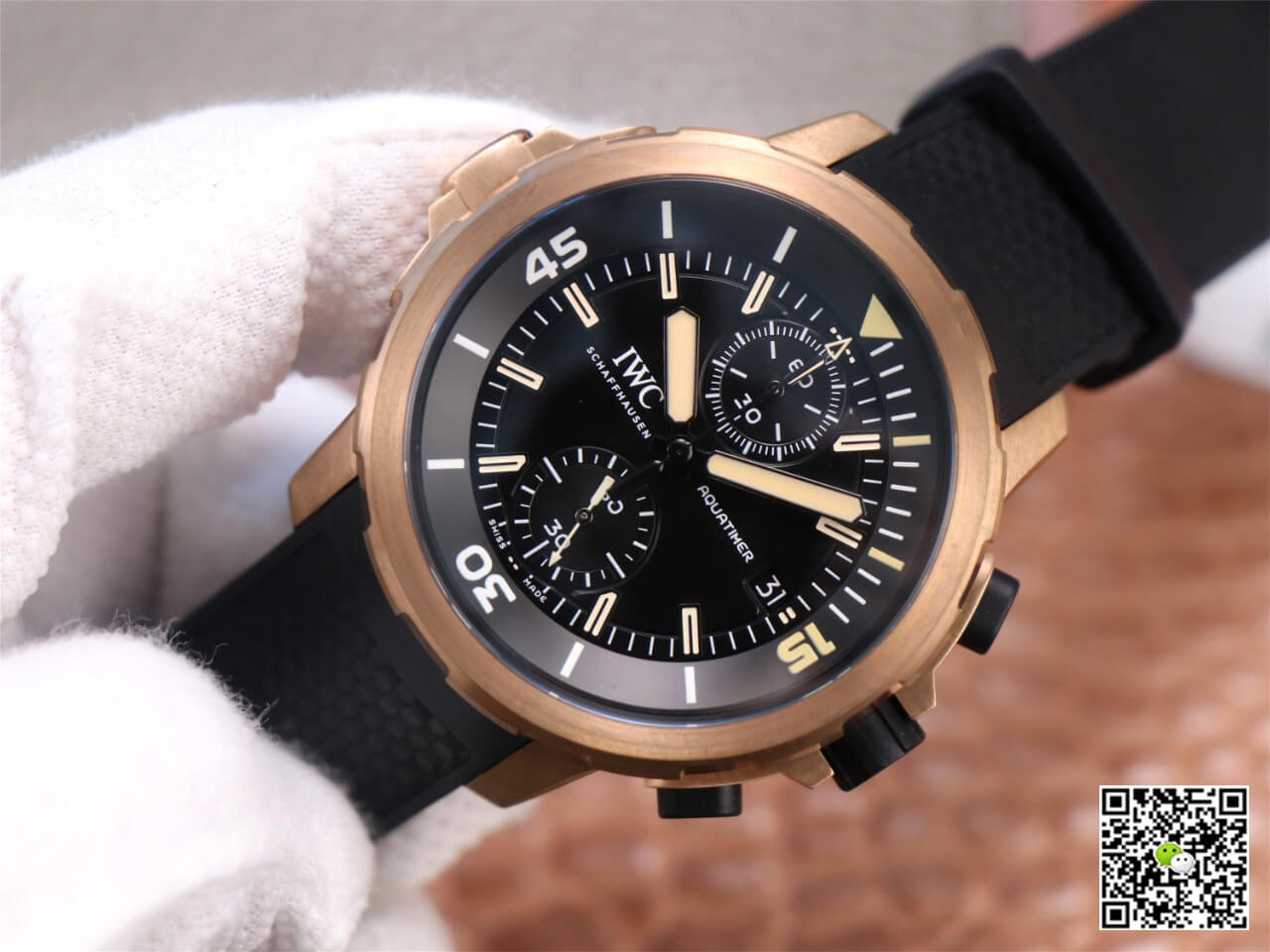 Replica IWC Aquatimer Darwin Adventure Tour Special Edition IW379503 1:1 Best Edition V6 Factory Bronze Alloy