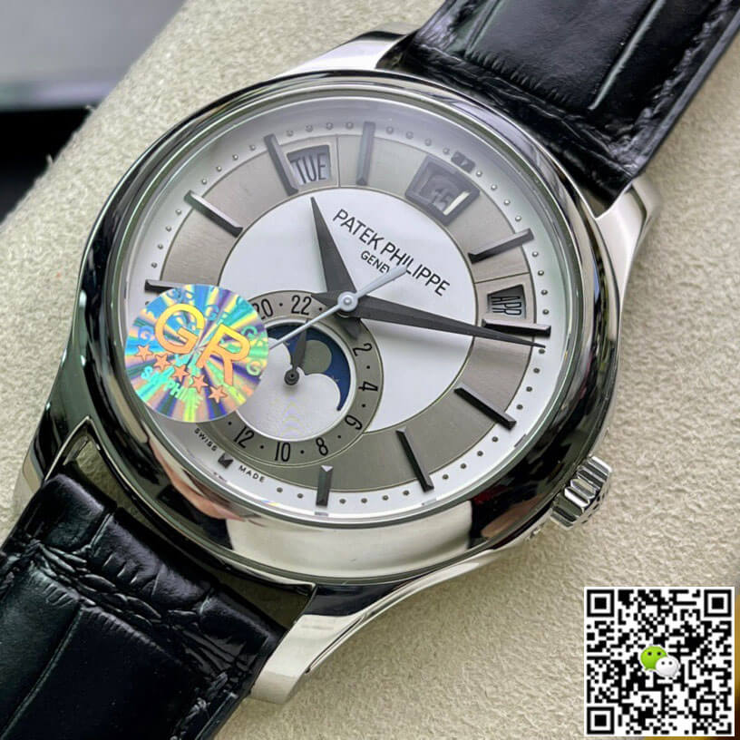 Replica Pat*k Phi1i*pe Complications 5205G-001 1:1 Best Edition GR Factory Silver Grey Dial
