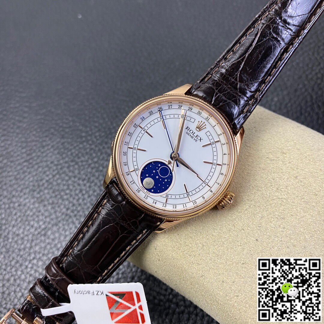 Replica R01ex Cellini M50535-0002 1:1 Best Edition KZ Factory White Dial