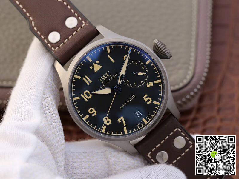 Replica IWC Big Pilot IW501004 ZF Factory 1:1 Best Edition Swiss ETA51111 Black Dial