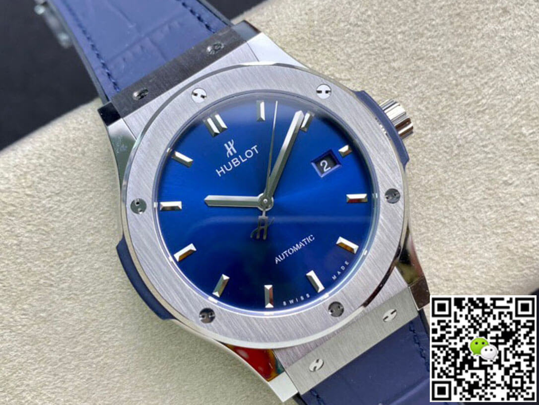 Replica Hublot Classic Fusion 542.NX.7170.LR 42MM 1:1 Best Edition WWF Factory Blue Dial