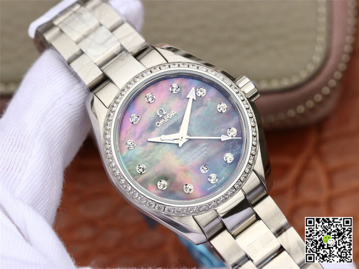 Replica 0me*ga Seamaster 231.15.34.20.57.001 Aqua Terra 150M 1:1 Best Edition 3S Factory Mother-Of-Pearl Dial
