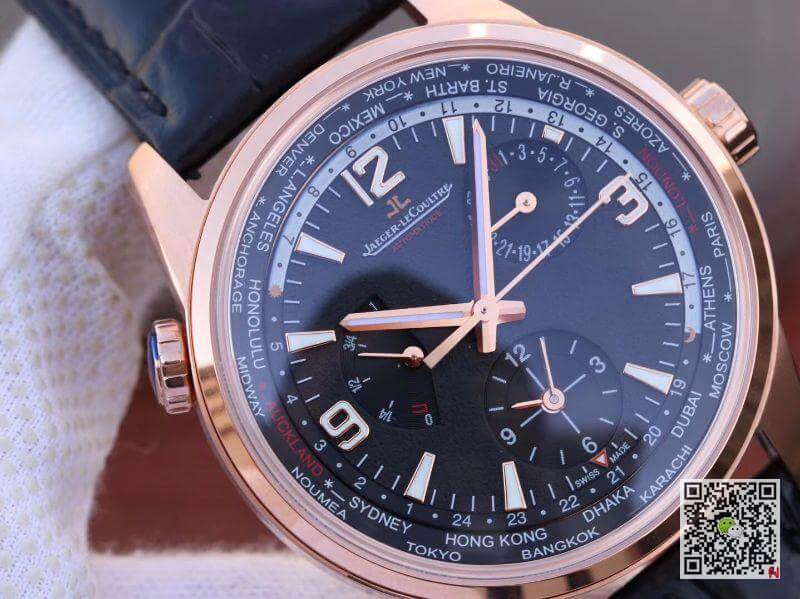 Replica Jaeger-LeCoultre Master Geographic 904847J TWA Factory 42mm 1:1 Best Edition Swiss ETA936
