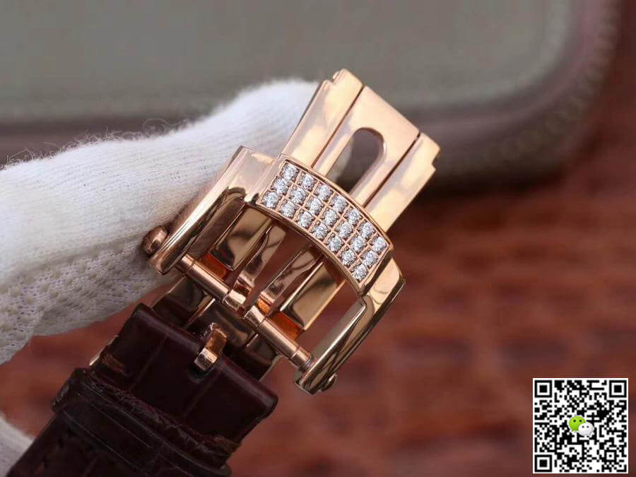 Pat*k Phi1i*pe Replica Nautilus Jumbo 5711 R8 Factory 1:1 Best Edition Swiss Tourbillon Rose Gold