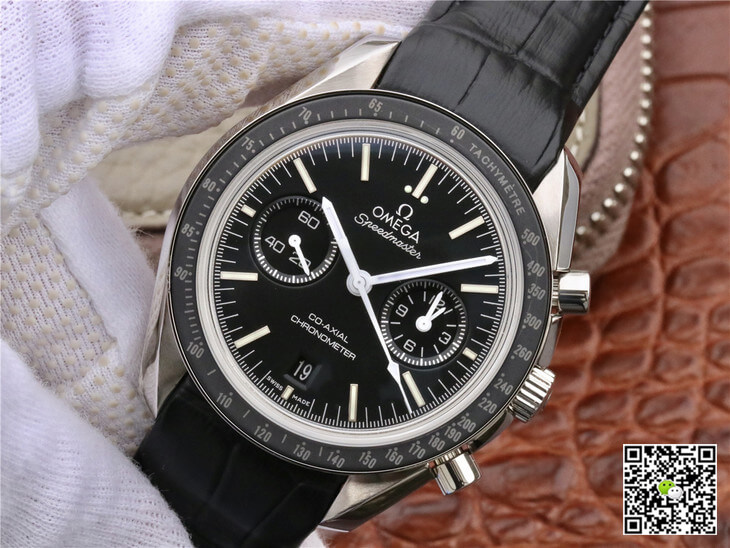 0me*ga Replica Speedmaster 311.33.44.51.01.001 1:1 Best Edition OM Factory Leather Strap