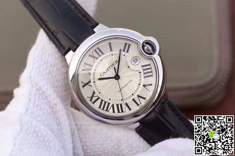 Replica Ballon Bleu De Ca*t1er 42 WGBB0018 V9 Factory Mechanical Watches 1:1 Best Edition Swiss ETA2824-2 Platinum Wrapped