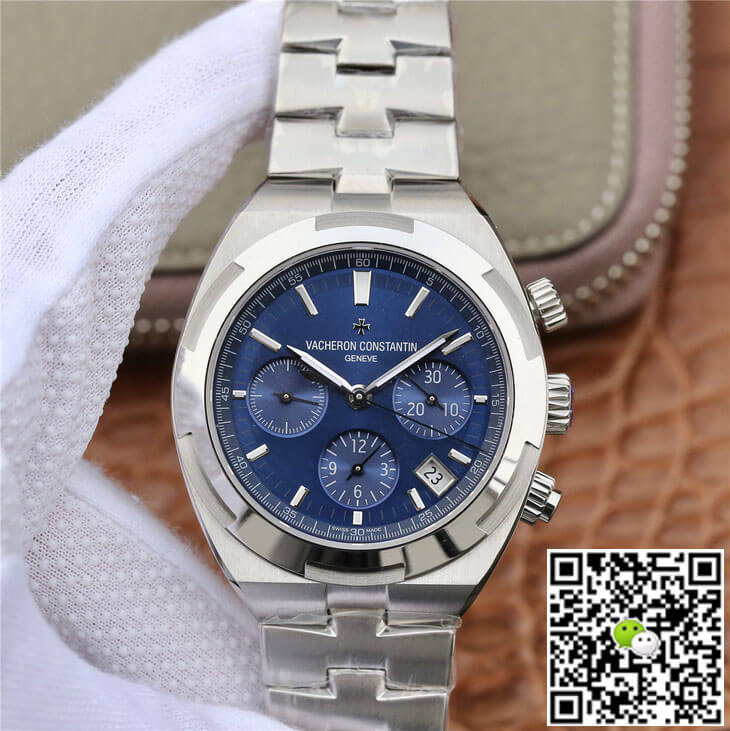 Replica Vacheron C0nstan1n Overseas 5500V/110A-B148 1:1 Best Edition 8F Factory Stainless Steel