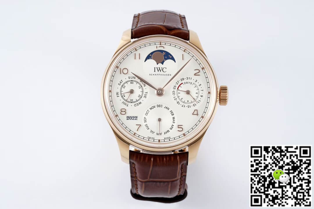 Replica IWC Portuguese Perpetual Calendar IW503302 1:1 Best Edition APS Factory Red Gold