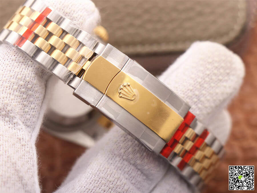 Replica R01ex Datejust M126233-0021 1:1 Best Edition EW Factory Yellow Gold Black Dial