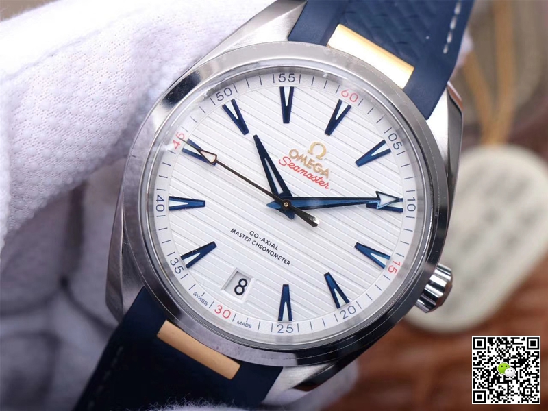 Replica 0me*ga Seamaster 220.12.41.21.02.004 1:1 Best Edition Ryder Cup VS Factory White Dial Swiss ETA8900