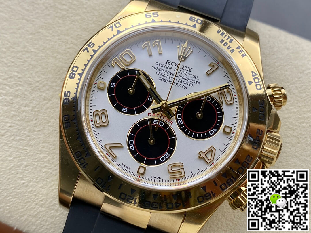 Replica R01ex Cosmograph Daytona 116528 1:1 Best Edition Clean Factory Rubber Strap